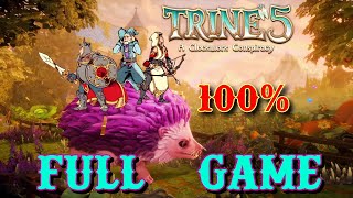 Trine 5 A Clockwork Conspiracy  Full Walkthrough  FULL GAME  100 All Collectibles [upl. by Pauly]