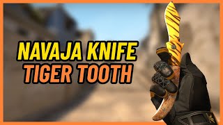 ★ Navaja Knife Tiger Tooth  CSGO Knife Showcase [upl. by Arola633]