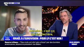 Aymeric Caron magistral seul contre 4 sionistes [upl. by Chessy]