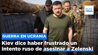 Ucrania dice haber frustrado un complot del espionaje ruso para asesinar al presidente Zelenski [upl. by Nylesaj]