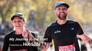 Timm and Kelly Chiusano Conquer the TCSNYCMarathon Together 💙🧡🩷  My Journey to the Start [upl. by Cowie612]