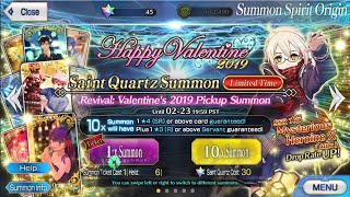 Revival Valentines 2019 Pickup Summon  FateGrand Order [upl. by Aevin]