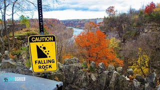 Hiking The Devils Hole Trail in Niagara Falls  New York State Parks [upl. by Tyrrell]