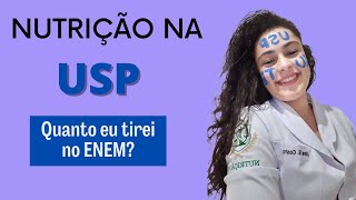 Minha nota para passar em Nutrição na USP Ribeirão Preto [upl. by Taddeusz]