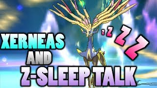 What ZMove Does Xerneas Use With ZSleep Talk and Nature Power In Pokemon Sun and Moon [upl. by Andromache615]