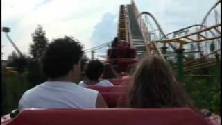 BomboRun Roller Coaster POV Rainbow Magicland Theme Park Italy onride [upl. by Razid678]