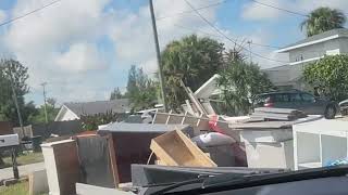 Helene Hurricane Damage Apollo Beach [upl. by Ennair]