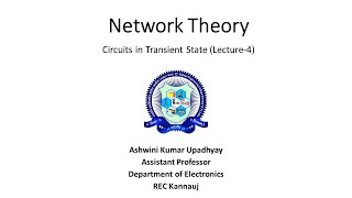 Network Theory Lec 44 Laplace Transform Initial and Final Value Theorems [upl. by Ramin]