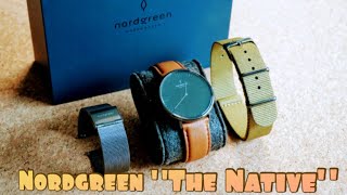 Nordgreen quotThe Nativequot mit veganem LederArmband  Earth Day Kampagne  Nachhaltig denken amp leben [upl. by Bridge]