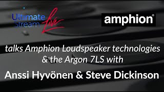 Ultimate Stream Live  Episode 4  Amphion Loudspeakers [upl. by Mercier]