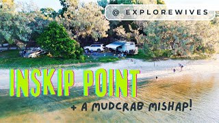 Camping at Inskip Point  Caravanning South East Queensland  Travelling Australia Fulltime [upl. by Saduj878]