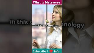 What is Metaverse Explained in Easy way shortclips shorts metaverse [upl. by Danielle]