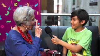 Cosa de niños entrevista Elena Poniatowska [upl. by Jehovah]