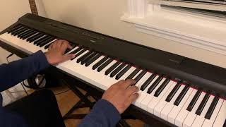 AR Rahman  En mel vizhundha mazhai thuliyai song on piano  Jay [upl. by Normand969]