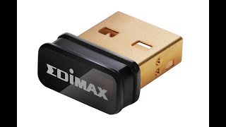 My Edimax EW7811UN Wireless 80211bgn 150Mbps Nano USB Adaptor Review [upl. by Dodie]