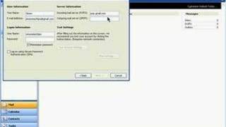 Using gmail to send and receive email using Outlook 2003 [upl. by Assirehs]