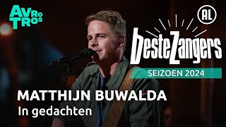 Matthijn Buwalda  In gedachten  Beste Zangers 2024 [upl. by Kele277]