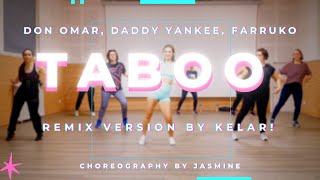 Don Omar  Taboo Remix Daddy Yankee Farruko  Zumba Workout  Dance fitness with Jasmine [upl. by Morven980]