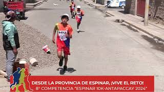 Carrera 2k  Espinar 2024 VIDEO COMPLETO [upl. by Naillil]