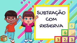 Subtração com reserva [upl. by Anerul]