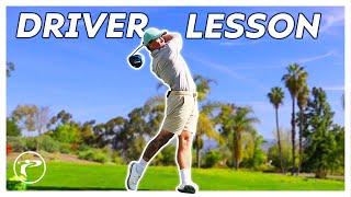 1 Golf Driver Swing Lesson  BETTER Backswing Guaranteed [upl. by Hinze]