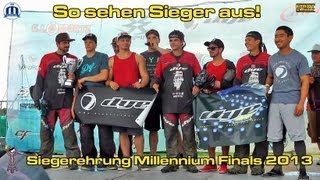 DAILY MILLE UPLOAD So sehen Sieger aus Millennium Series Finale 2013 [upl. by Gabrielli]