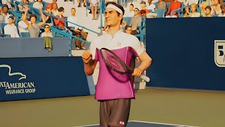 Top Spin 2K25 Federer Very Long Game Online [upl. by Grant19]