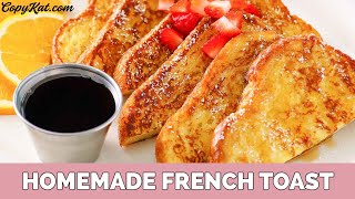 French Toast for Beginners  Learn How Cook [upl. by Jannel]