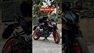 New 2025 KTM 250 Duke🚀LED DRLs amp New TFT Console KTM250Duke duke250 [upl. by Hnahc903]