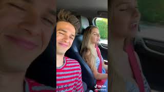 Brent Rivera My sister always sings in the car😂 Shorts [upl. by Neelrahc411]