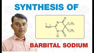 SYNTHESIS OF BARBITAL BARBITONE SODIUM  MEDICINAL CHEMISTRY  GPAT2020  BPHARM4TH SEM [upl. by Drolet]