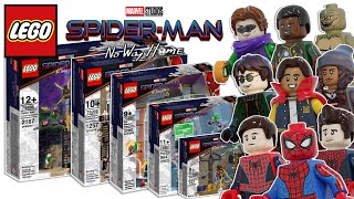 LEGO SpiderMan No Way Home Spoiler Custom Sets [upl. by Reynard]