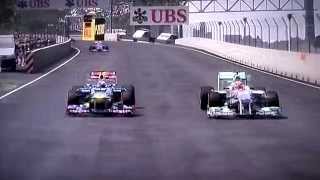 Schumacher vs Vettel Canada Schumi crashes into wall of Champions [upl. by Letnuhs]