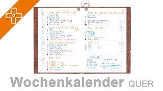 Der Wochenkalender quotquerquot von X17 [upl. by Neilla]