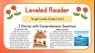 Reading for Grade 1 and Grade 2  Reading Comprehension  Learn English Through Stories Set 15 [upl. by Kristie]