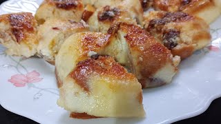 A quick and easy bread pudding It is very tasty and can be used unrefrigerated [upl. by Onairotciv]