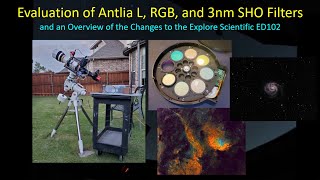 Antlia L RGB and 3 nm Pro SHO Filter Review [upl. by Reinaldo]