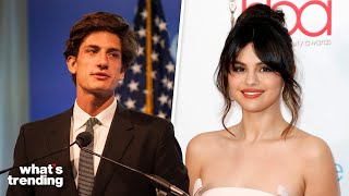 Selena Gomez Denies Bizarre JFK Grandson Affair Rumor [upl. by Miah]