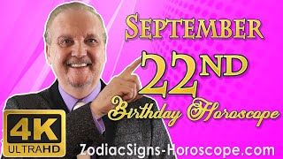 September 22 Zodiac Horoscope and Birthday Personality  September 22nd Birthday Personality [upl. by Toms]