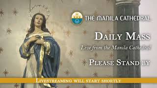 Daily Mass at the Manila Cathedral  October 01 2024 730am [upl. by Francisca284]