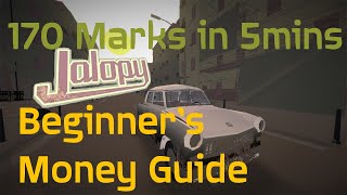 Jalopy Beginners Money guide Easy way for beginners to make cash [upl. by Fleeta225]