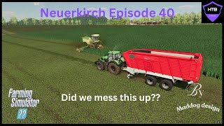 Harvest AlfalfaFS22 Neuerkirch Episode 40 [upl. by Derf722]