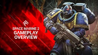 Warhammer 40000 Space Marine 2 – Gameplay Overview Trailer [upl. by Hagan]