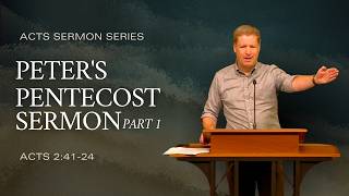 Peter’s Pentecost Sermon Part 1 Acts 21424 by Andy Davis [upl. by Neeroc]