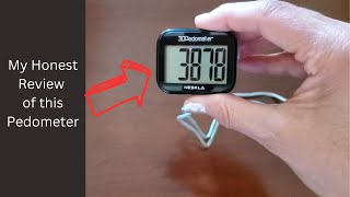 3D Pedometer for Walking Simple Step Counter Review [upl. by Coriss]