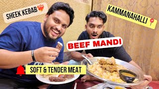 The Best Yemeni Mandi In Bangalore  Kammanahalli Beef Mandi  sheek Kebab Bait AL Mandi📍 [upl. by Budwig]