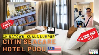 Citin Seacare Hotel Pudu Kuala Lumpur Malaysia 🇲🇾 VLOG 96 [upl. by Naved]