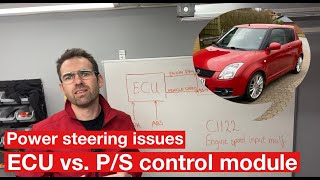 C1122 How to diagnose a power steering control module [upl. by Berneta633]