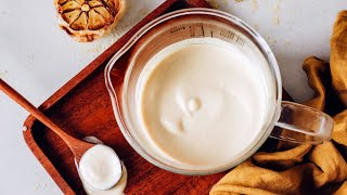 How to Make Vegan Bechamel Sauce  Minimalist Baker Recipes [upl. by Nielson]