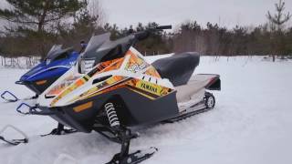 2018 YAMAHA YOUTH SERIES SNOWMOBILES [upl. by Guimar]